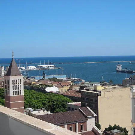 Panoramico Cagliari, I Tre Grilli, Centro アパート *